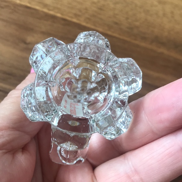 Biedermann Crystal Christmas Tree Small Candle Holder 3 Inches Height - Picture 5 of 8